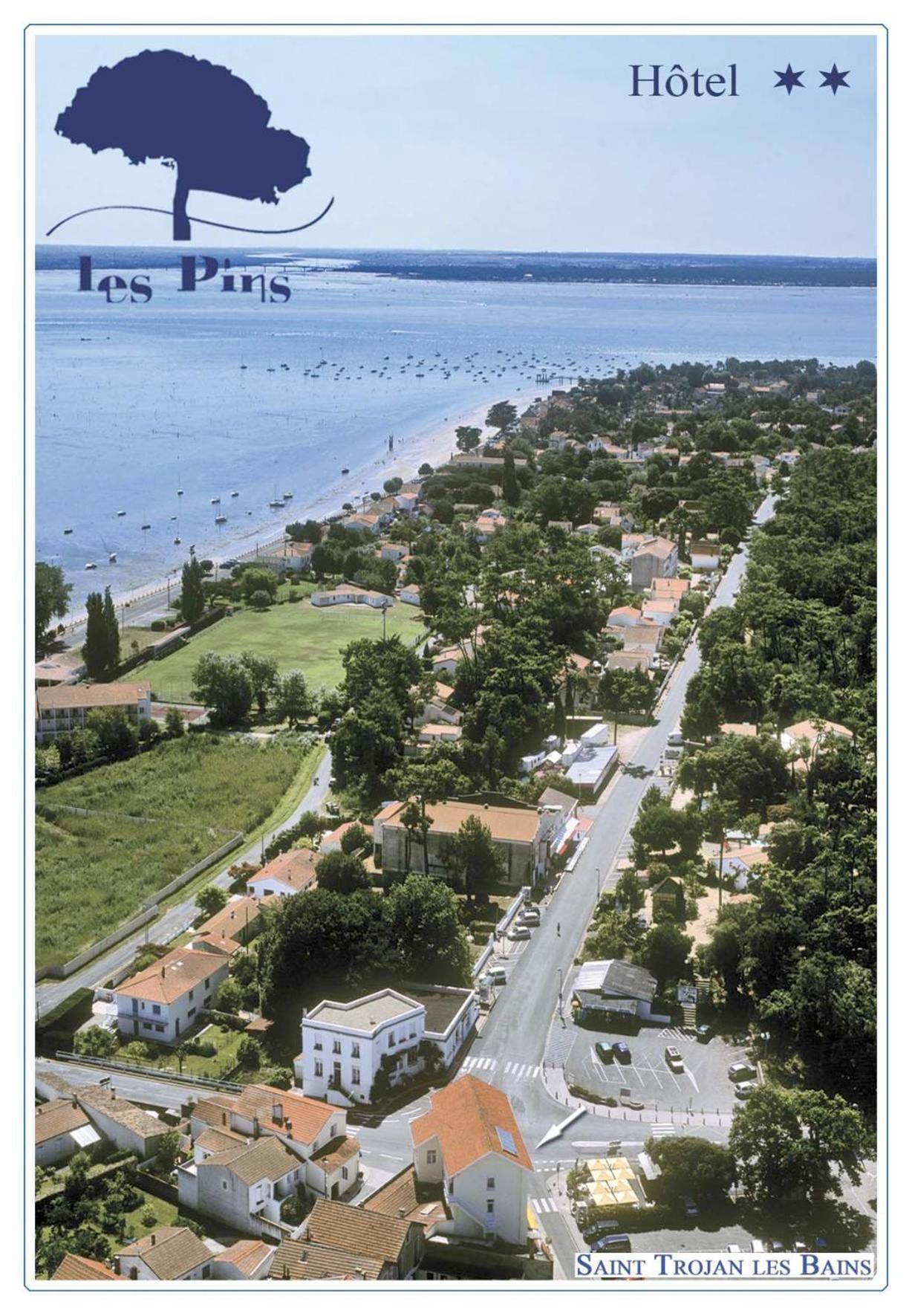 סן-טרויאן-לה-באן Hotel Les Pins מראה חיצוני תמונה