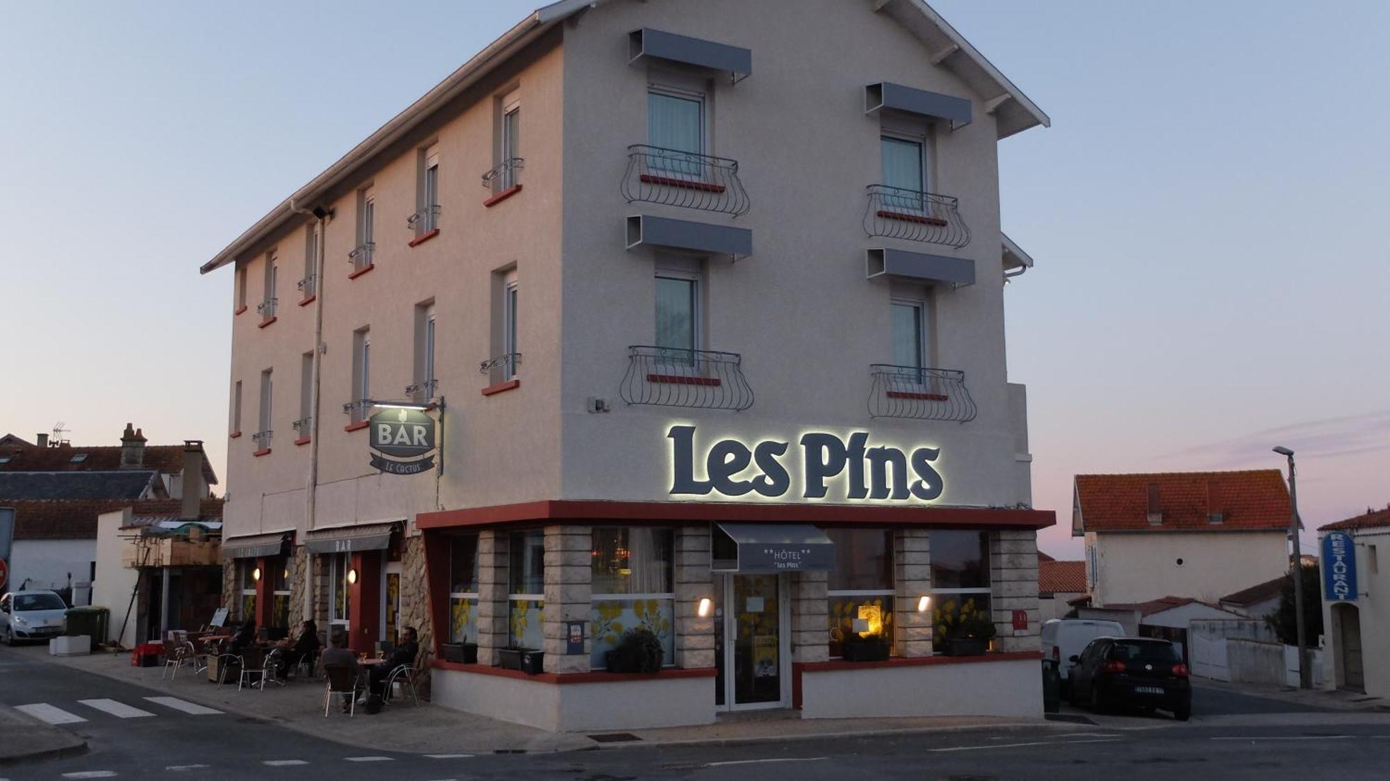 סן-טרויאן-לה-באן Hotel Les Pins מראה חיצוני תמונה