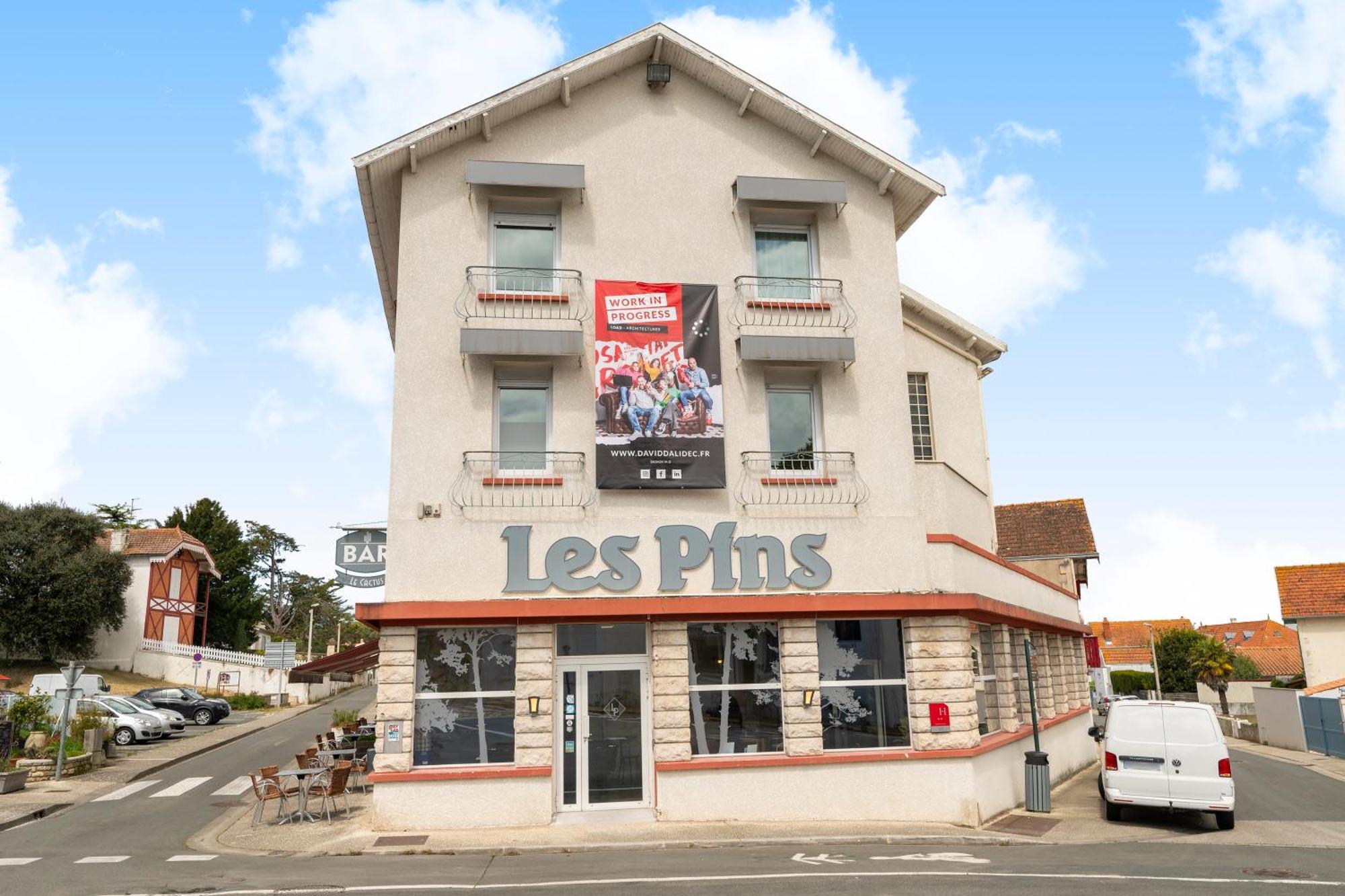 סן-טרויאן-לה-באן Hotel Les Pins מראה חיצוני תמונה
