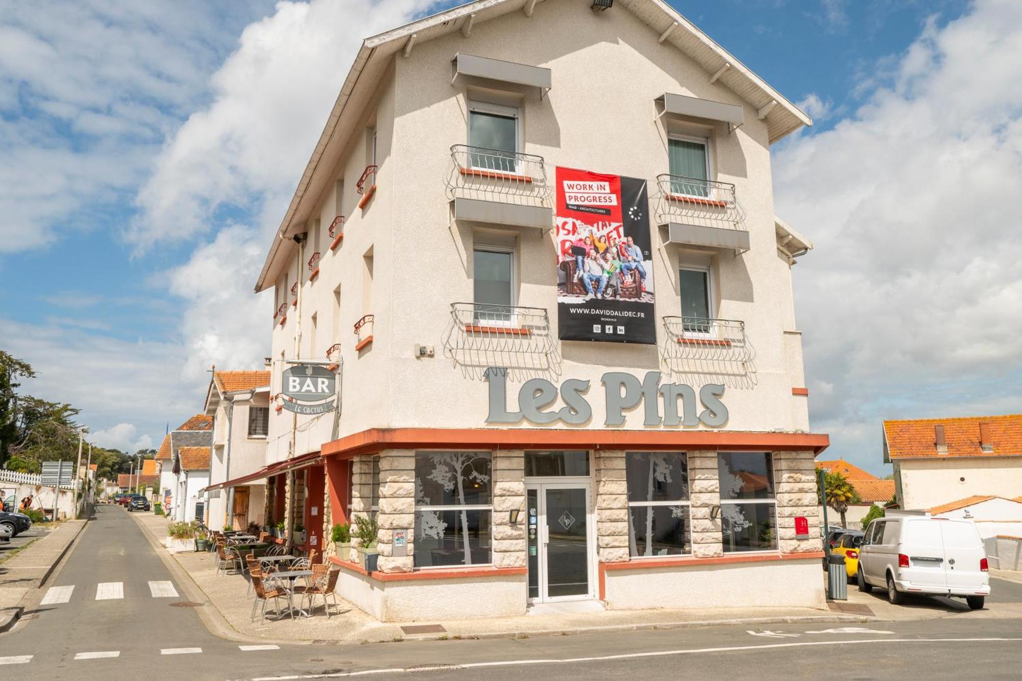 סן-טרויאן-לה-באן Hotel Les Pins מראה חיצוני תמונה